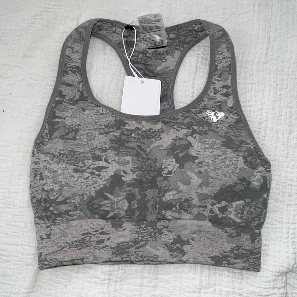 Womens Best camo seamless sports bra
